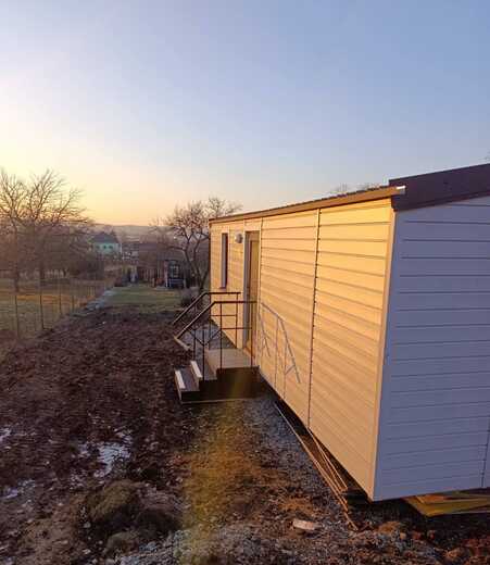 2-Bedroom Mobile Home Positioned on Cleared Land | Pre-Installation
