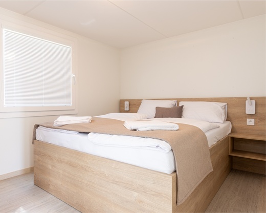 Mobile Home Super Arktik Bedroom – Cozy Accommodation