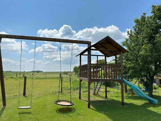 Resort playground swings | Fun for children