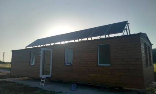 Fotovoltická elektráreň na mobilnom dome