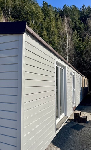 Mobile Home Super Arktik Grey Decosiding Facade