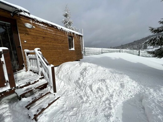 Vykurovanie mobilného domu v zime