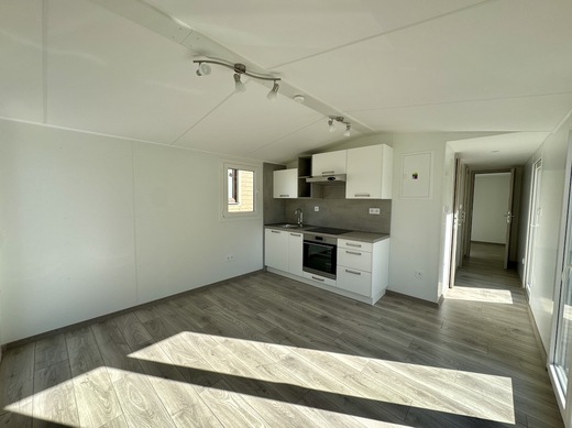 Living Room with Kitchen Mobile Home Super Arktik