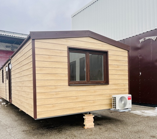Super Arktik® Mobile Home – Low-Maintenance Wood Effect Facade