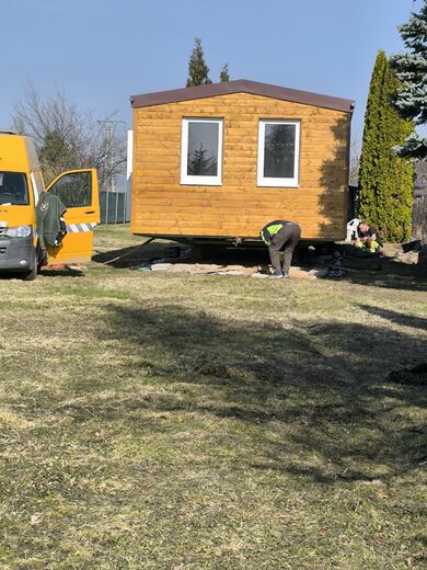 Mobile Home in Rural Garden