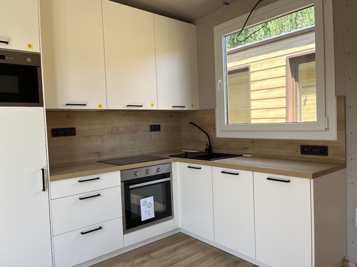 Super Arktik Mobile Home | Kitchen with Appliances