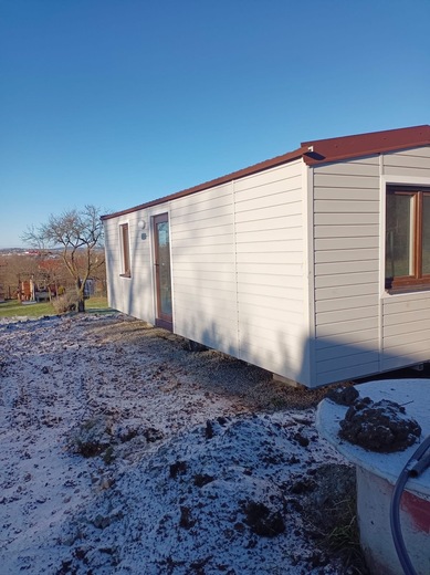 Prepared Land with Mobile Home | Site Setup