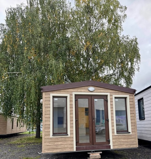 Super Arktik Mobile Home – Exterior Side Perspective