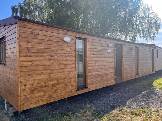 Super Arktik Mobile Home – Wooden Facade