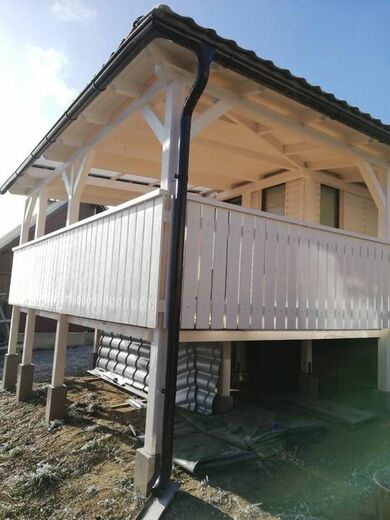 Mobile Home with Terrace | Modern Outdoor Living