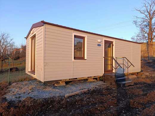 Mobile Home with Gabled Roof | Pre-Installation on Plot