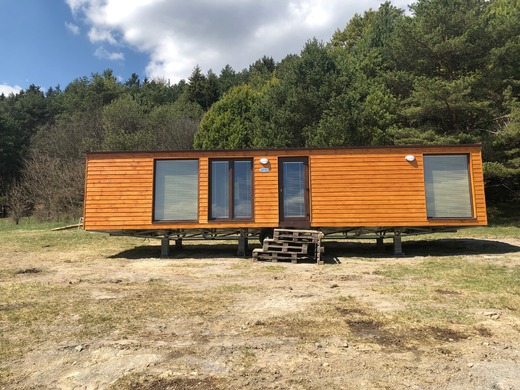 Mobile Home Wood Cladding Chestnut Color