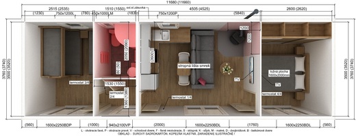 Super Arktik XXL Floor Plan | Modern Mobile Home Layout