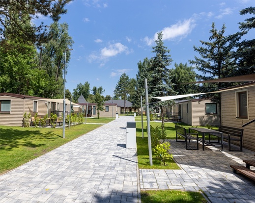 Mobile Homes at Swimming Pool – Accommodation Stay