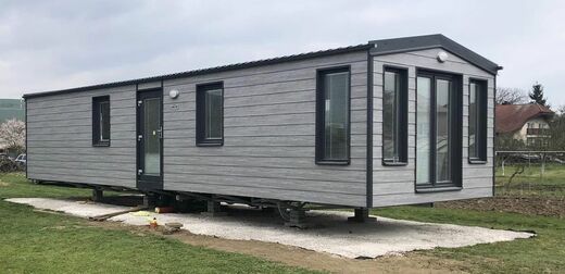 Sivý mobilný dom Košice