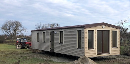 Osadenie mobilného domu na pozemku