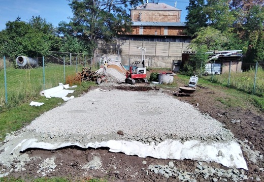 Levelled and Prepared Land for Mobile Home