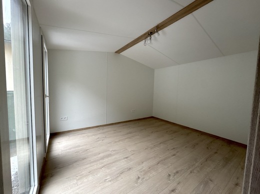 Bedroom with Raised Ceiling | Spacious Mobile Home Living