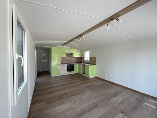 Modern Spacious Living Room with Kitchen | Open Plan Interior