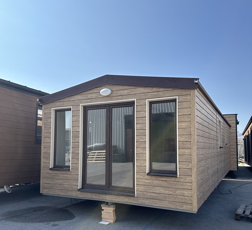 Mobile Home Super Arktik 10x4m Decosiding Facade | Stylish Design