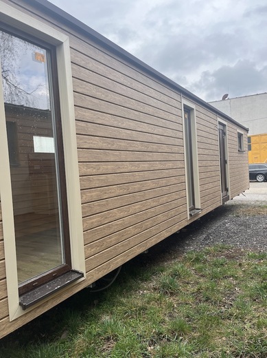 Mobile Home Super Arktik Decosiding Facade | Stylish Exterior Concept