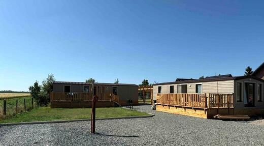 Mobile homes in resort | Two accommodation units